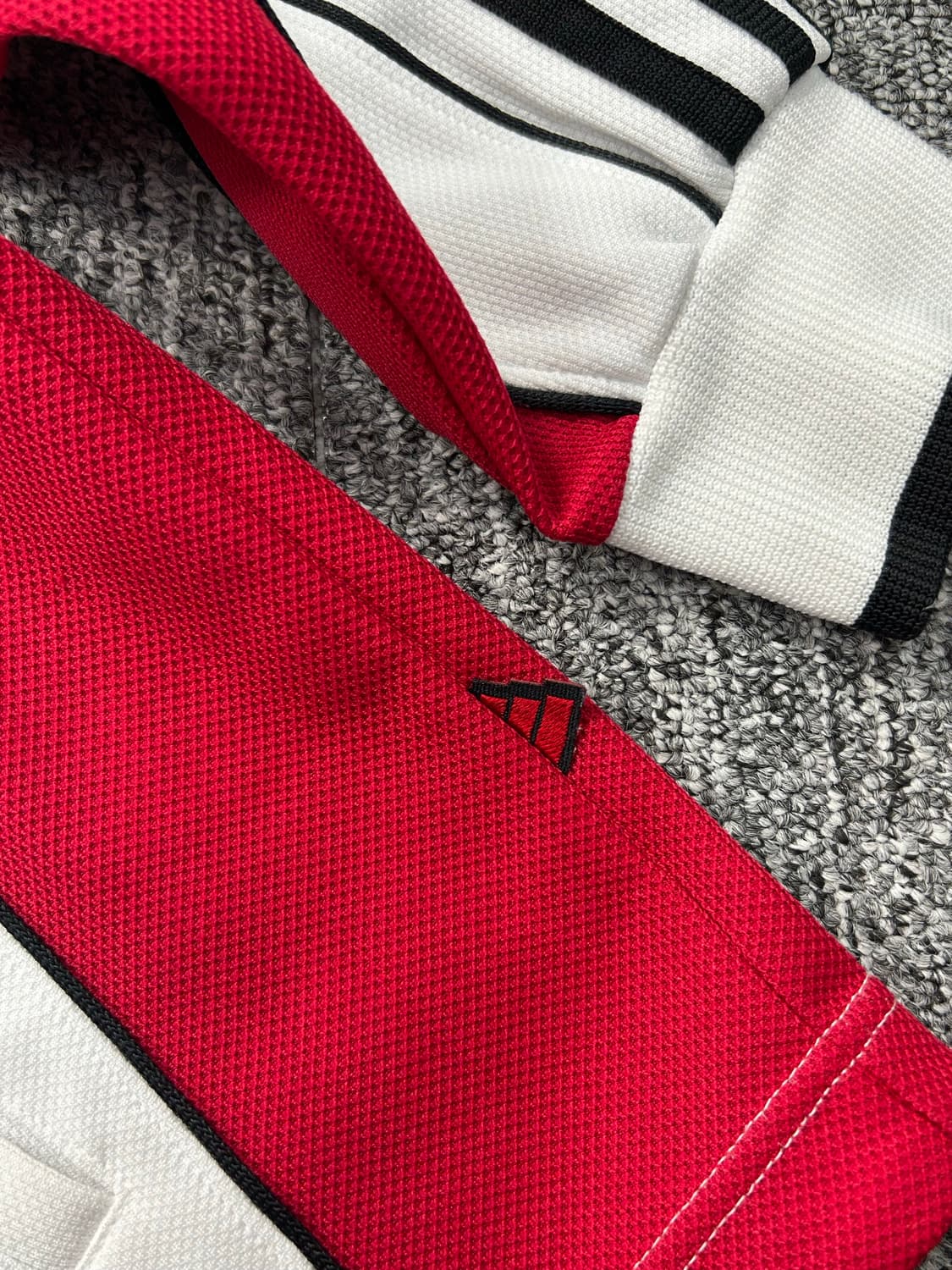 아디다스 90s 화이트 레드 트랙탑 져지 상품이미지6