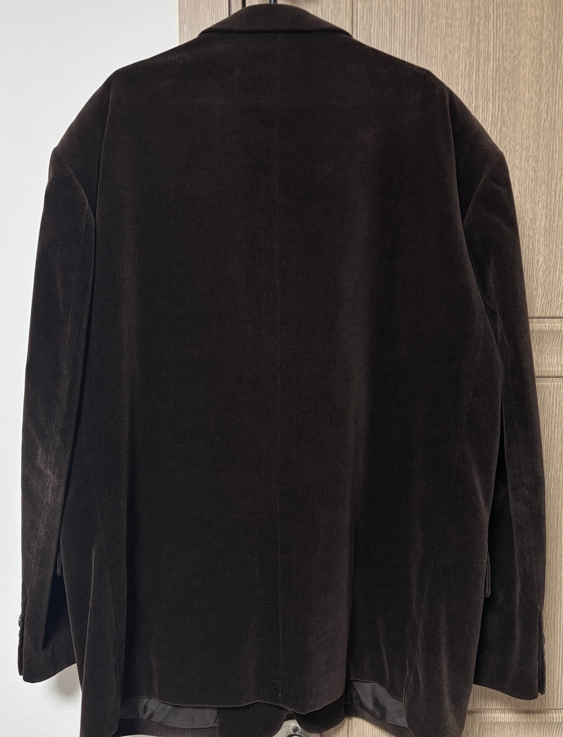 CALRO GANBINO 브라운 코듀로이 자켓 상품이미지2