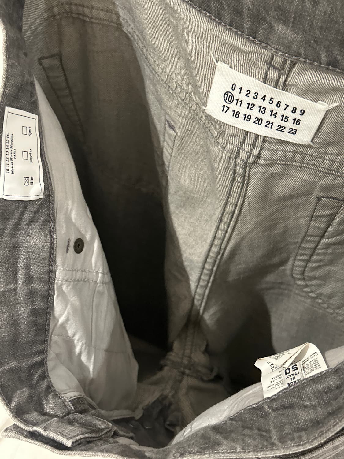 Leather Patchwork Jeans 상품이미지5