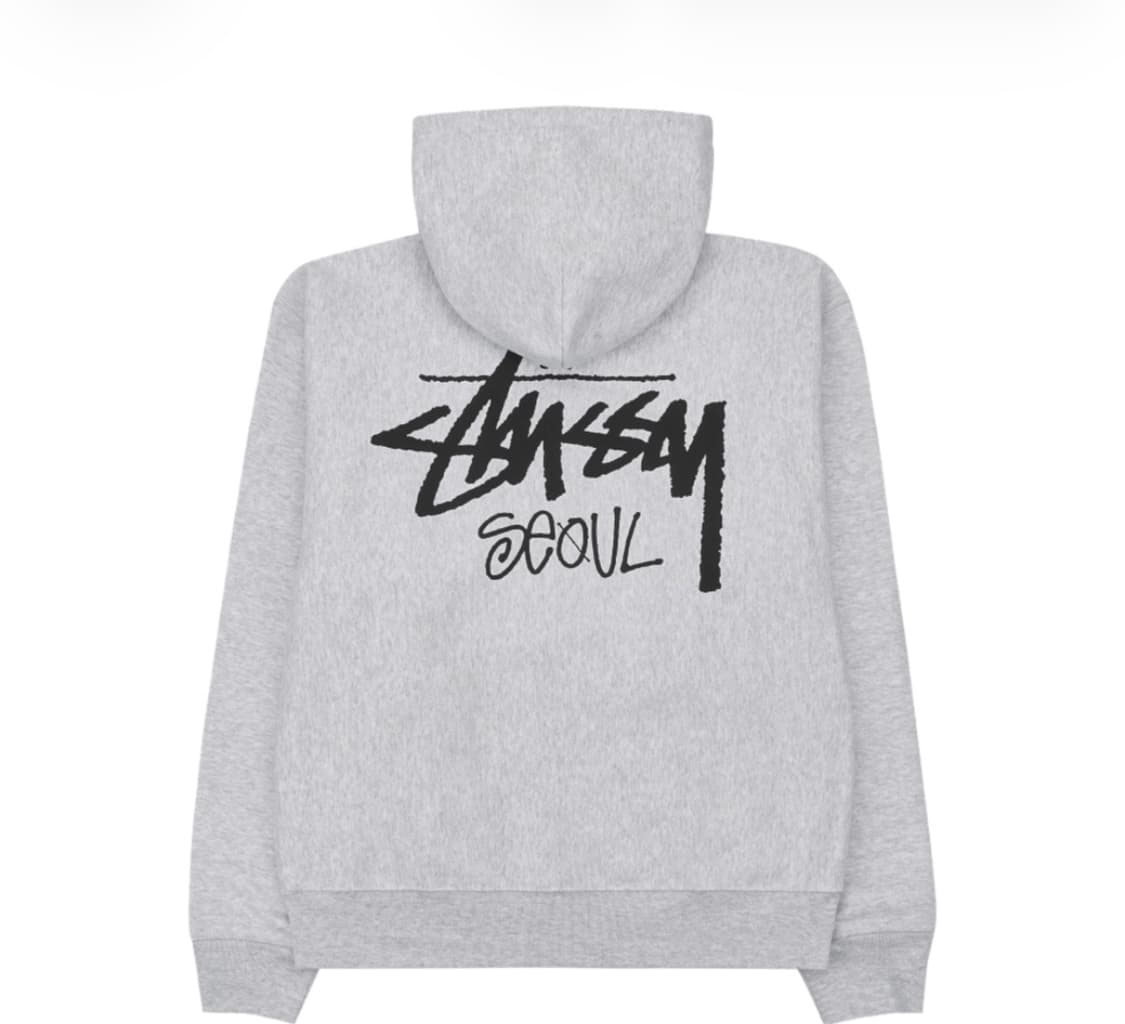 스투시 서울 후드집업 M 상품이미지2