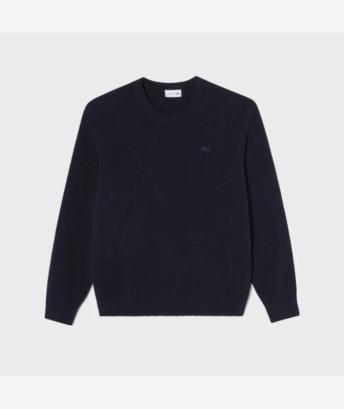 미개봉)동일라코스테 부클 울캐시미어 니트100-네이비 상품이미지3