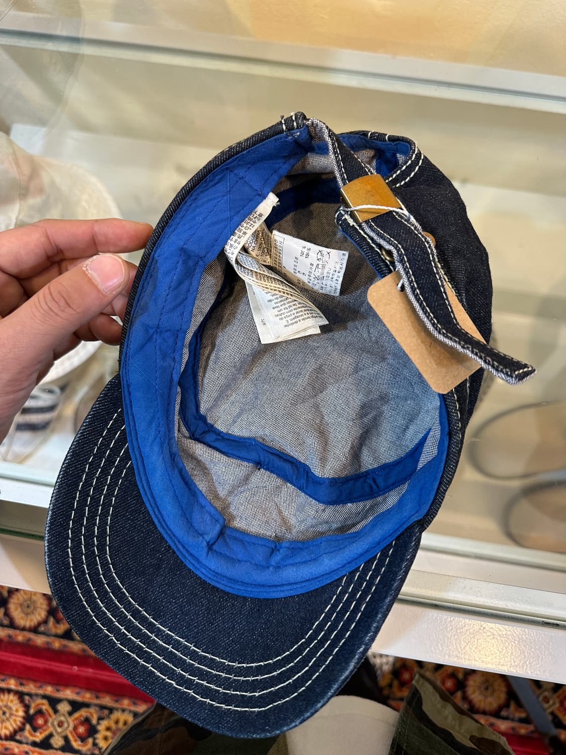 디젤 빈티지 데님 군모 상품이미지8