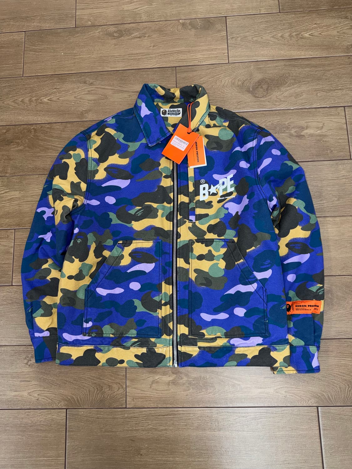 베이프 X 헤론 프레스톤 워크자켓 ( 미친 대장 새상품 )  상품이미지8