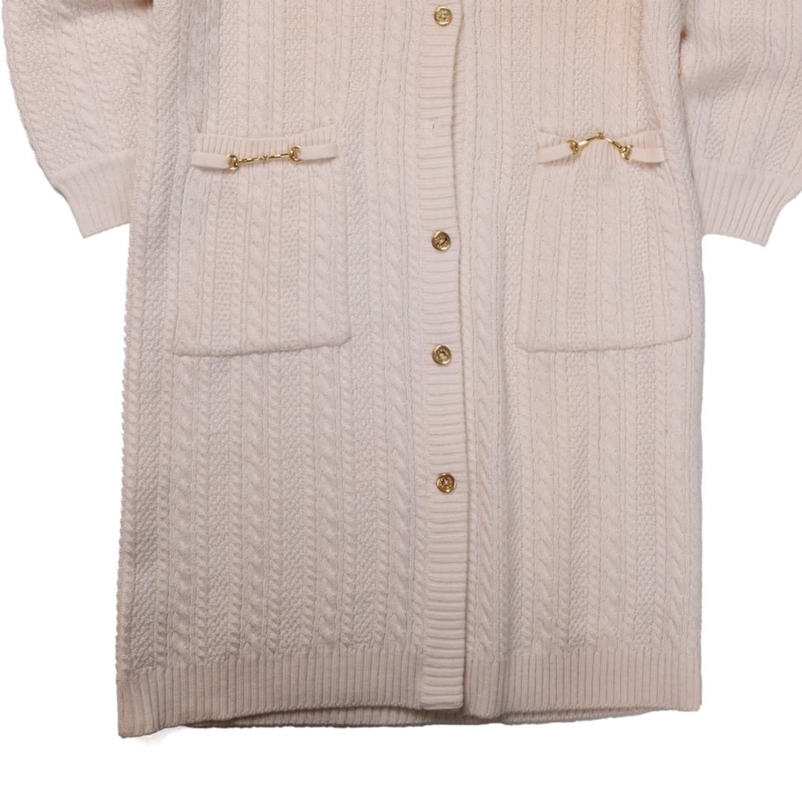 셀린느 Celine Wool Gold Button Cardigan 상품이미지3