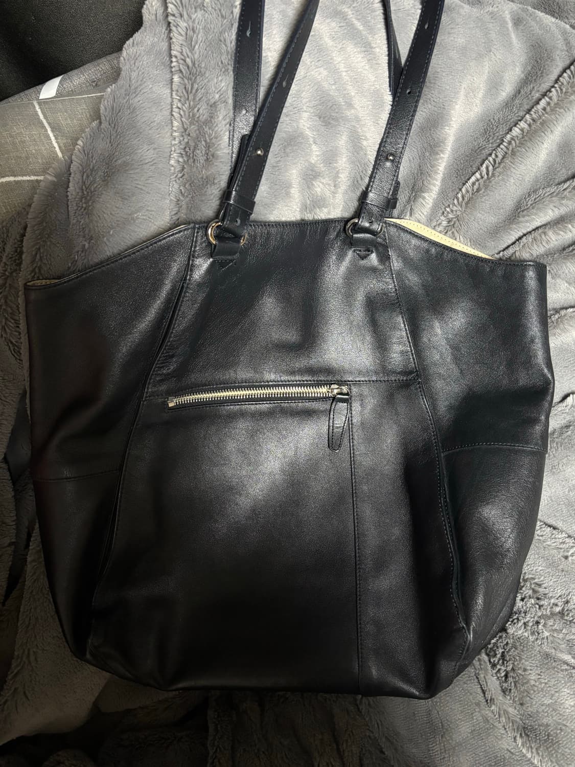 마뗑킴 소가죽 시티백  상품이미지3