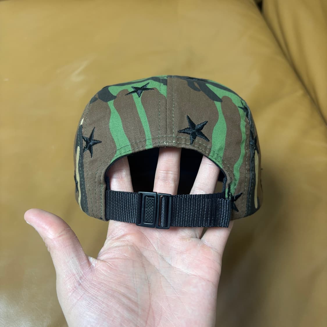 슈프림 캠프캡 모자 박스로고 밀리터리 카모 스타 상품이미지7