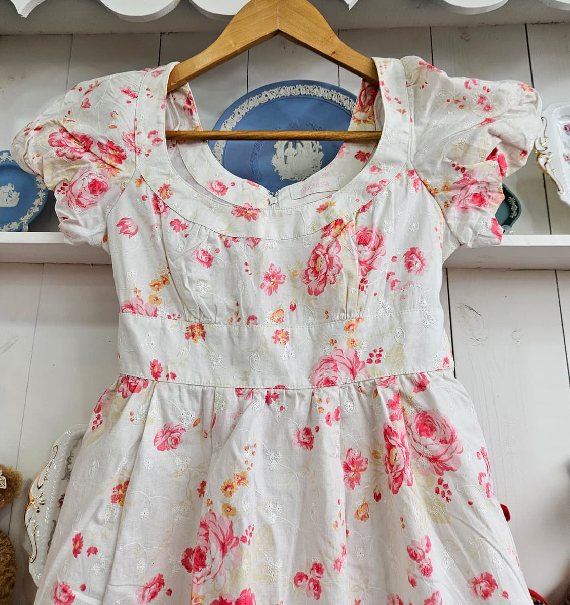 리즈리사(LIZ LISA) 로즈 플라워 퍼프 원피스 상품이미지3