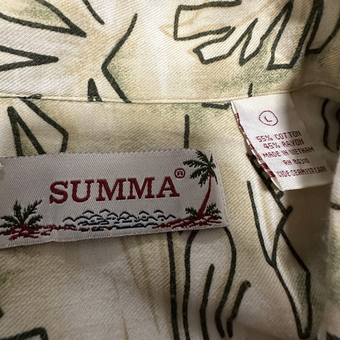 VINTAGE hawaiian shirt 상품이미지5