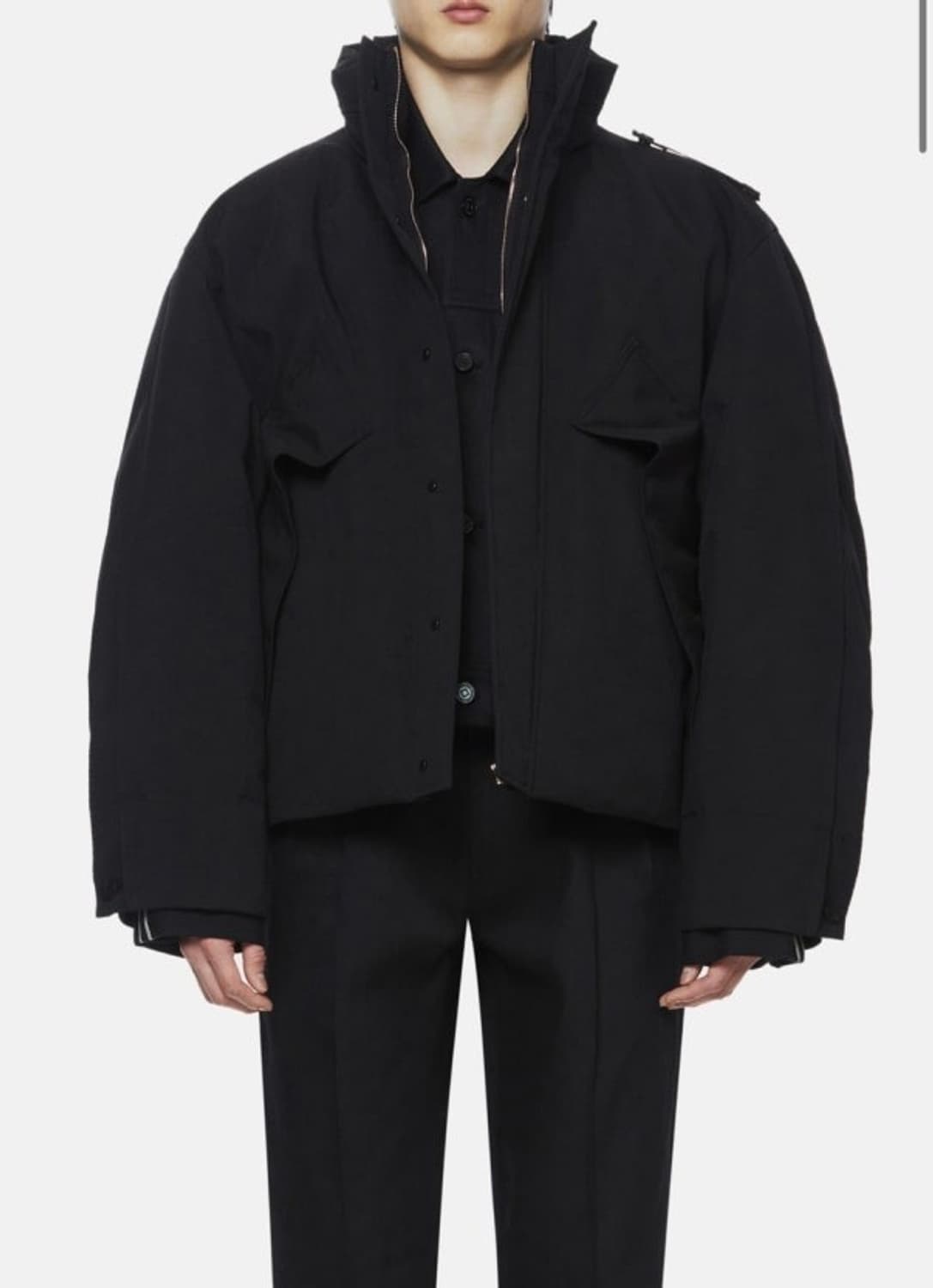 우영미 22fw 코듀라 숏패딩 블랙 48 매장판 말도안되는가격  상품이미지1