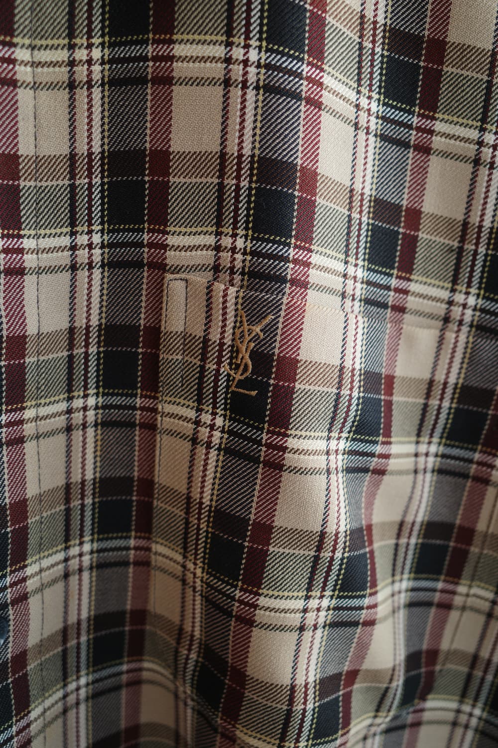 YvesSaintLaurent 입생로랑 올드모델 울셔츠  상품이미지4