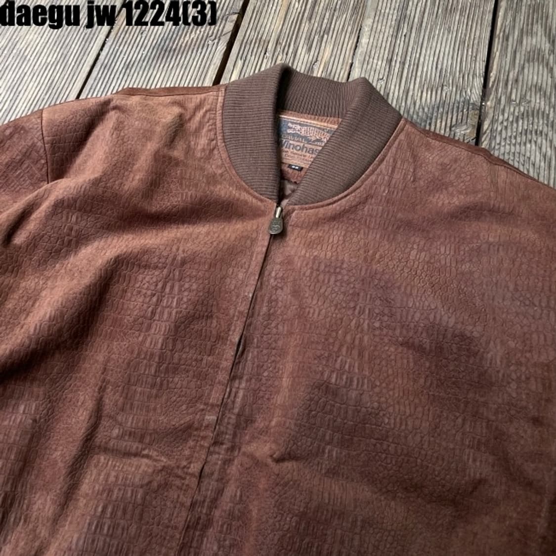 Vtg 악어 가죽 자켓  상품이미지2