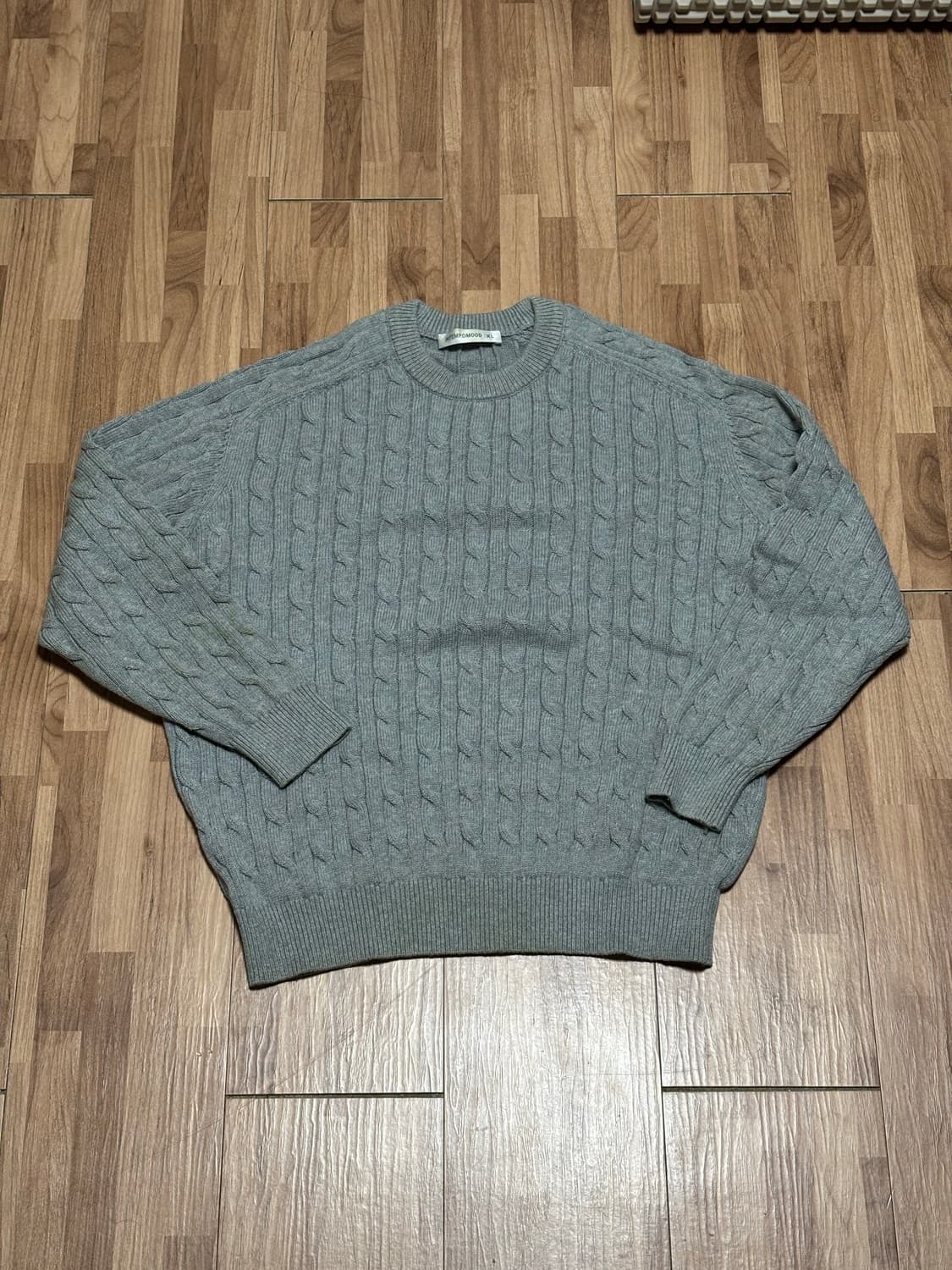 인템포무드 케이블 니트 XL 상품이미지1