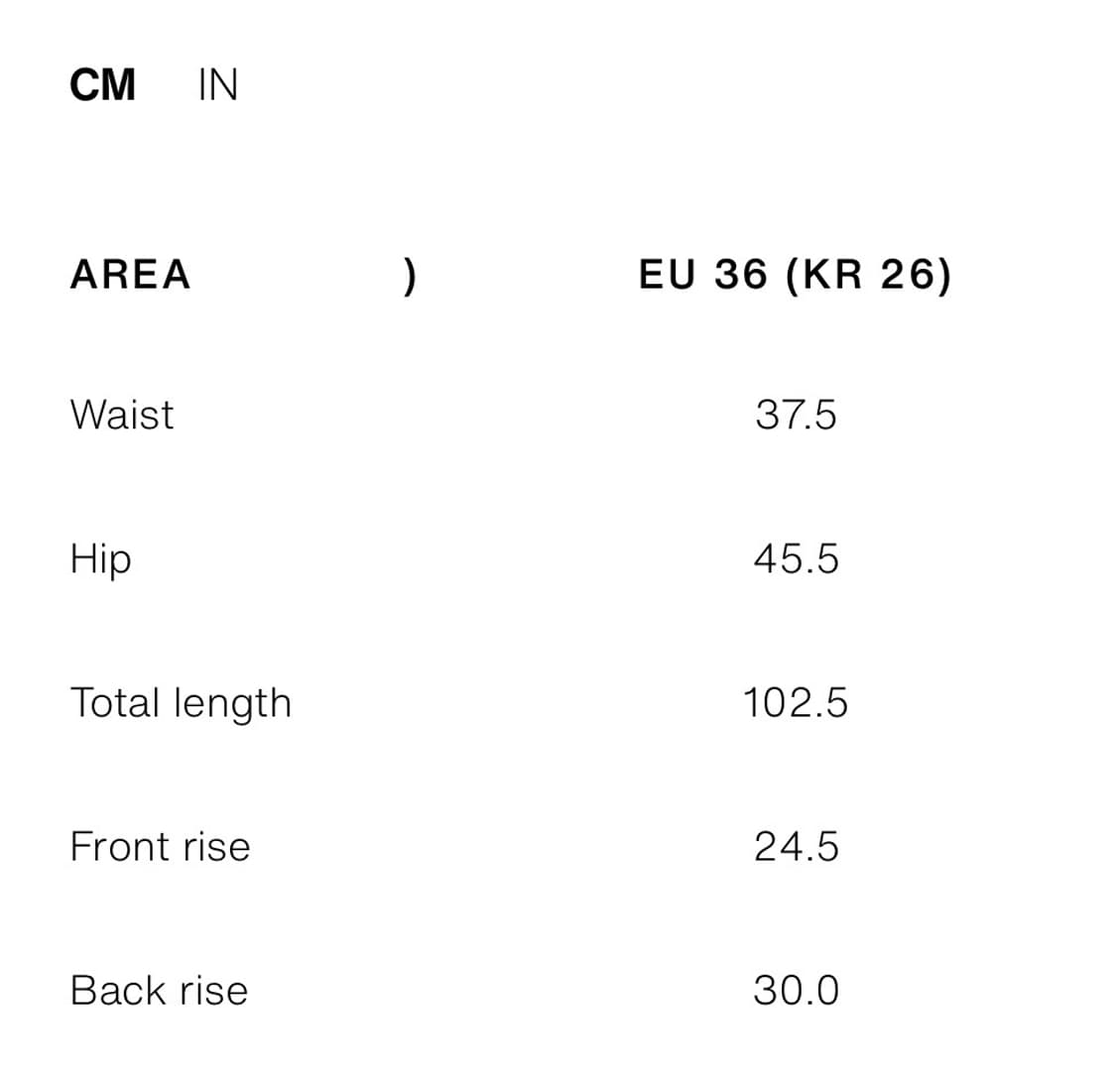 자라Zara TRF bootcut lowrise jeans 36사이즈 상품이미지4