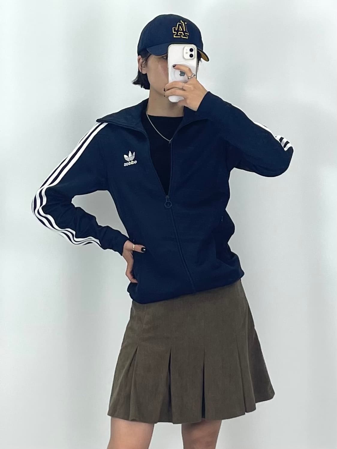 [S]아디다스 유로파 여성 네이비 져지 트랙탑CH7760 상품이미지1