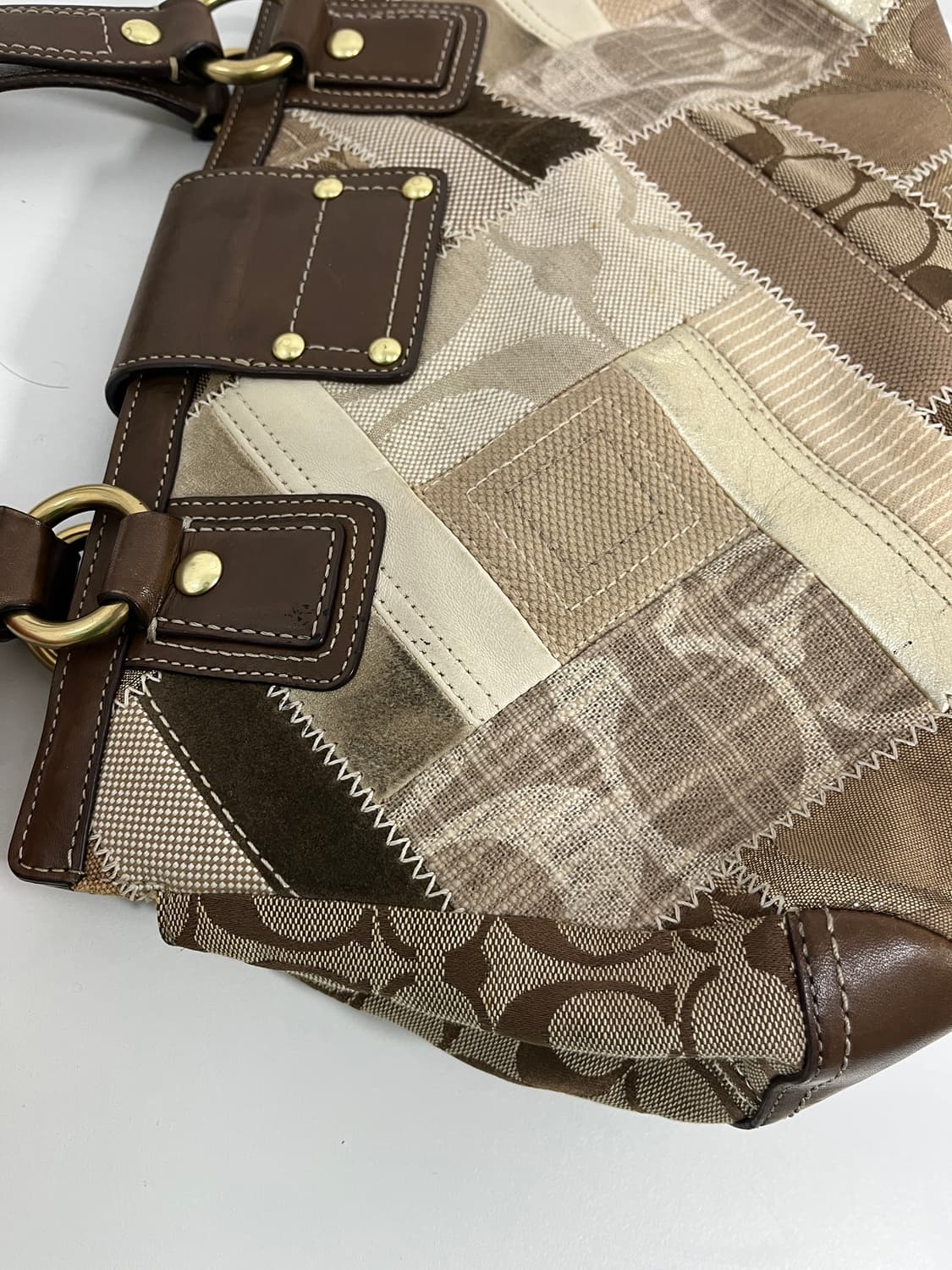 코치 패치워크 숄더백 상품이미지8