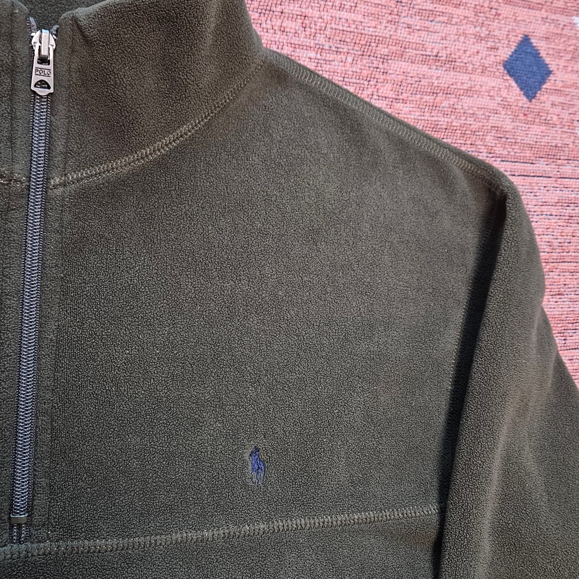 폴로 플리스 쿼터 집업 / Made in USA 상품이미지2