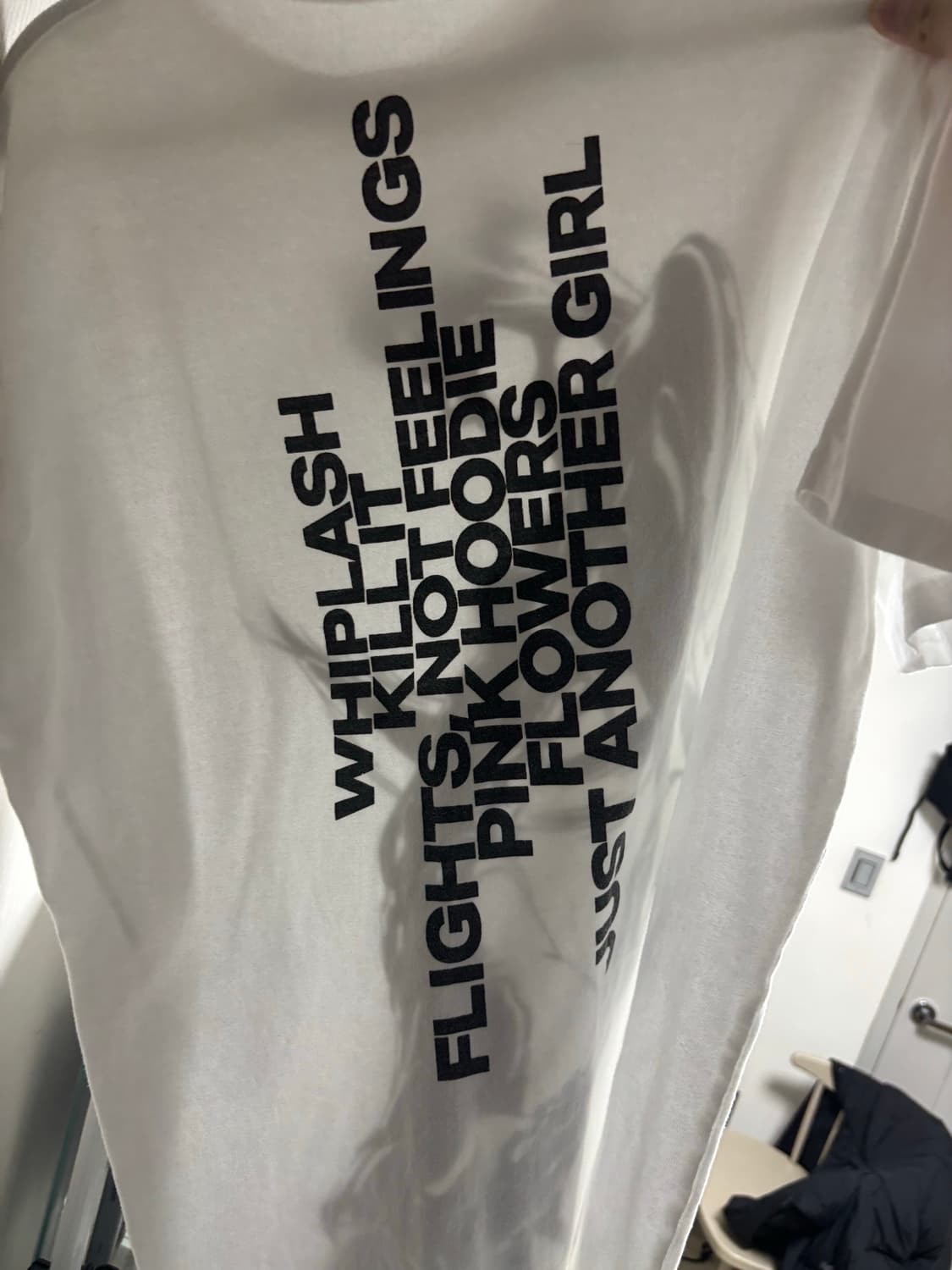 에스파 whiplash 지젤 티셔츠 상품이미지3