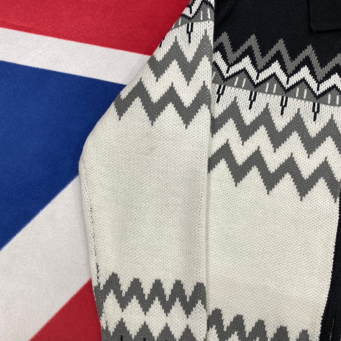 트릴리온 니트 집업 XL  상품이미지5