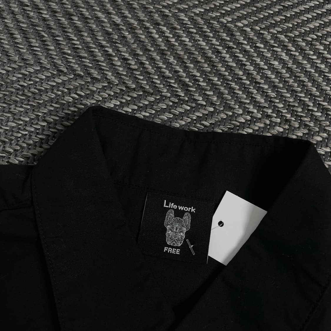 라이프워크 빅로고 프린팅 박시핏 셔츠o 4301 상품이미지6