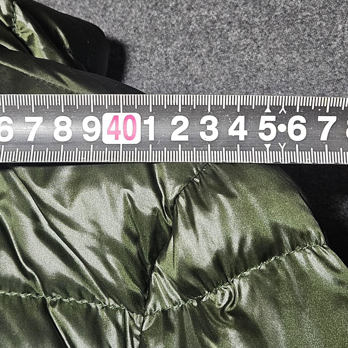 NIX 유광 후드 오리털 패딩 D/GREEN 95 상품이미지8