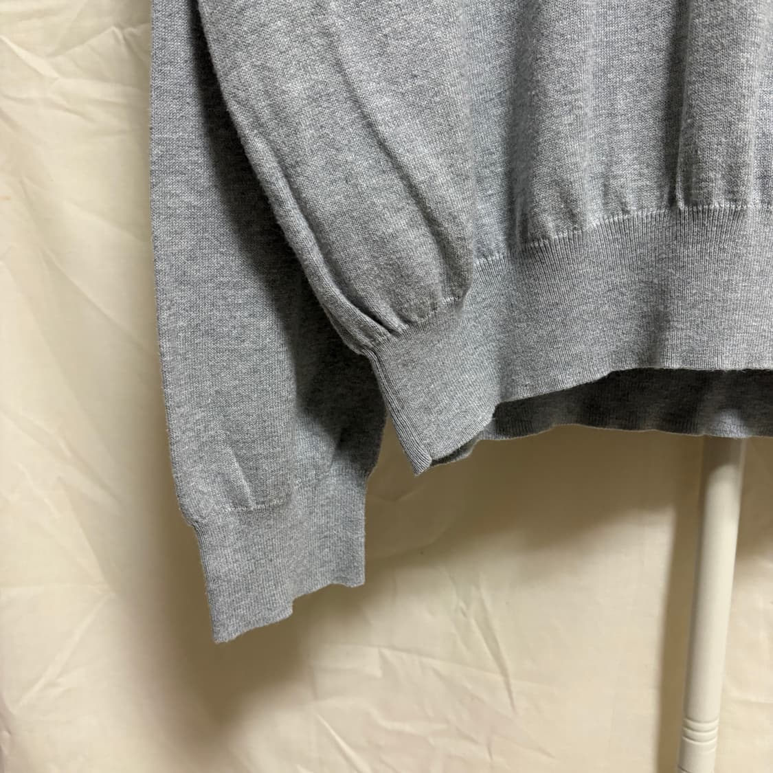 폴로 랄프로렌 피마코튼 V넥 니트 / 그래이, XL 상품이미지6