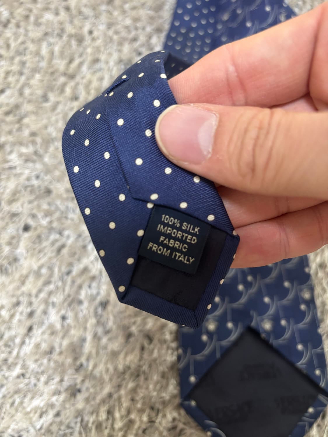 일제 베르사체 실크 100프로 넥타이 상품이미지5