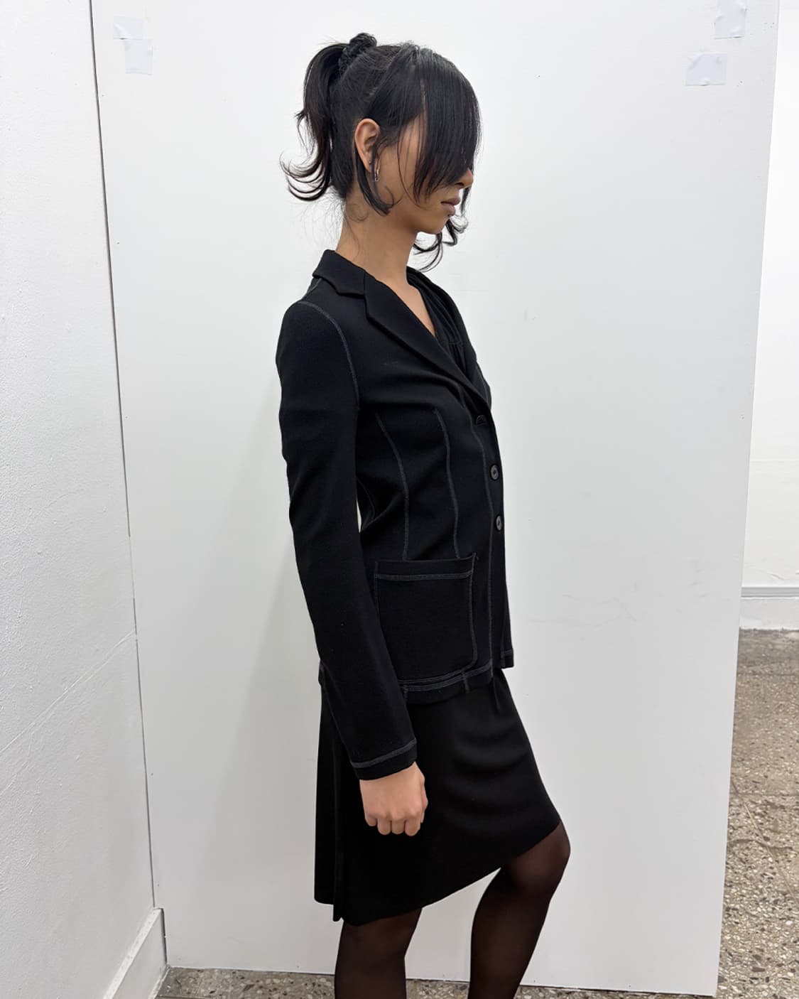 엠포리오 아르마니 2003F/W 파이핑 자켓 상품이미지3