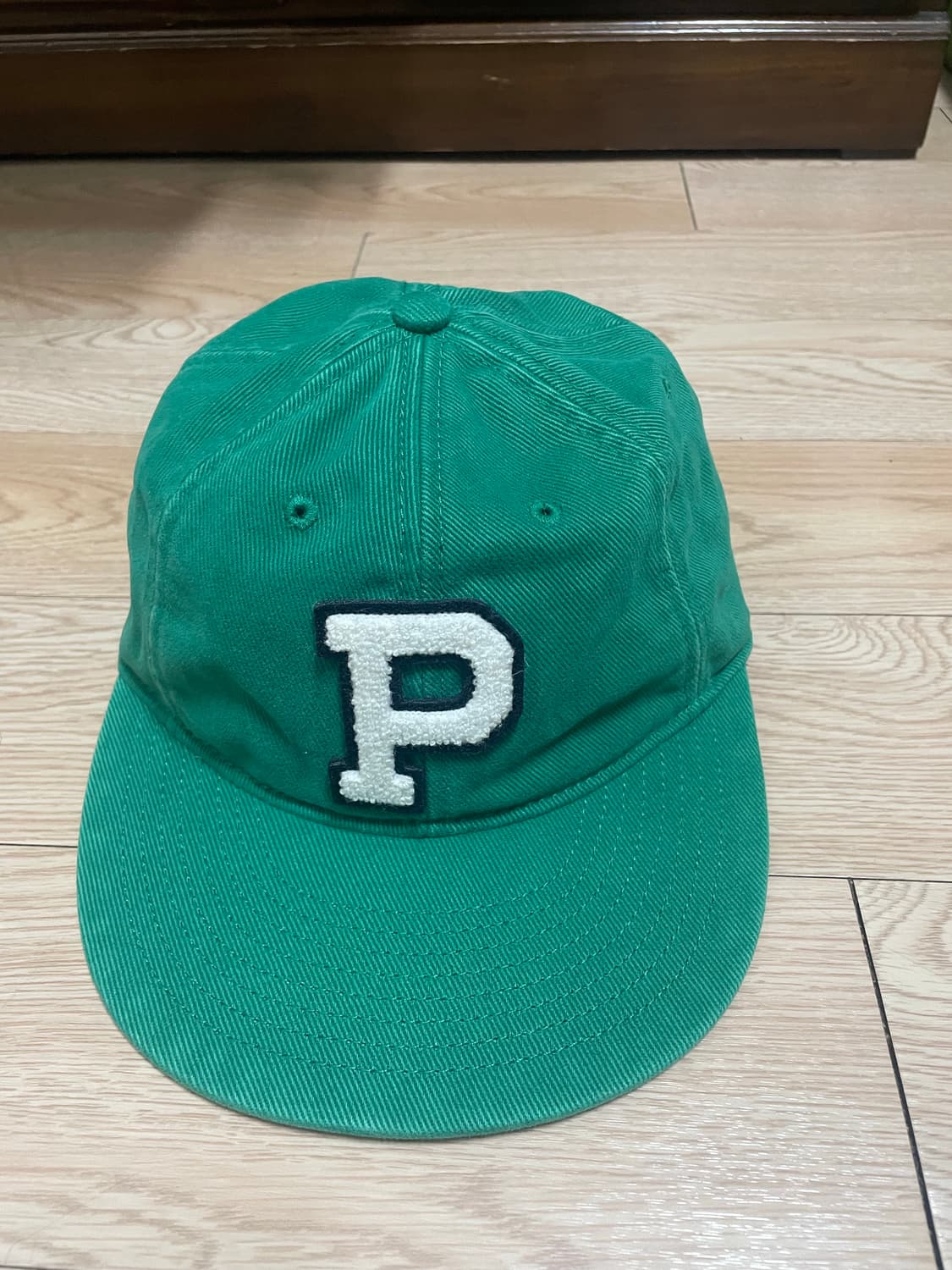 폴로 아플리케 트윌 볼캡(그린) 상품이미지1