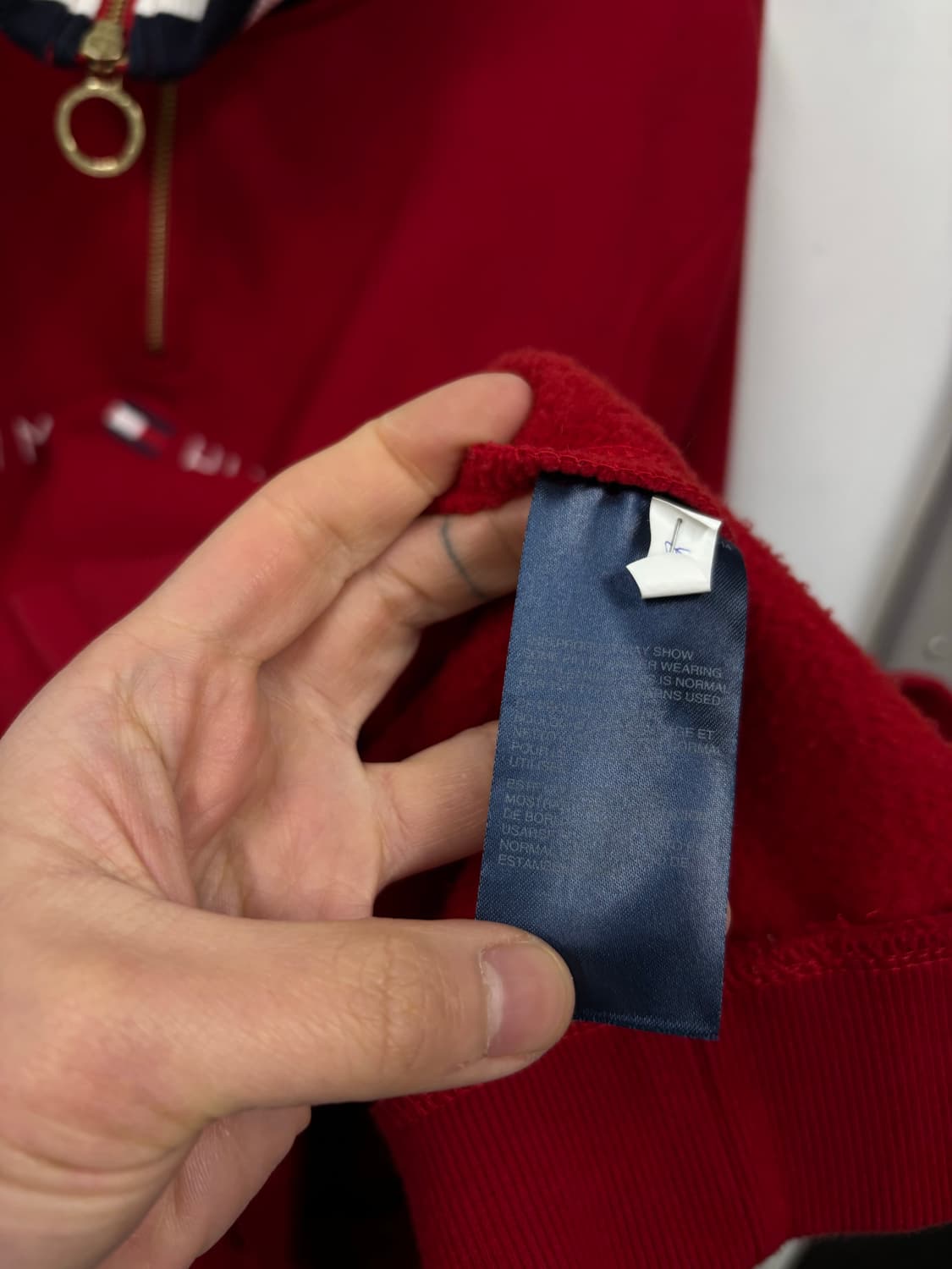 타미힐피거 올드스쿨 반집업 상품이미지5