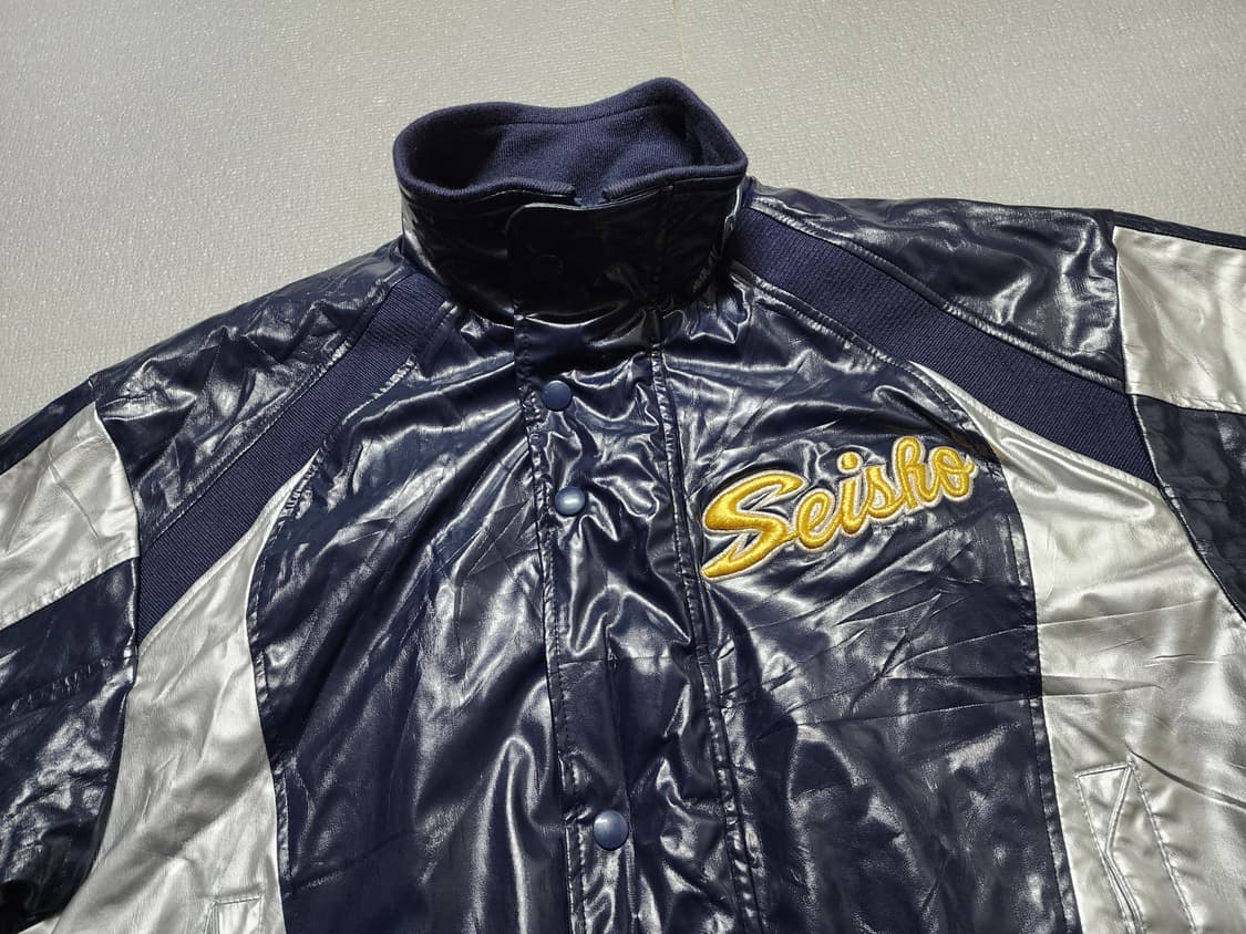 빈티지 미즈노 빅토리 스테이지 유광 야구 점퍼 자켓 상품이미지2