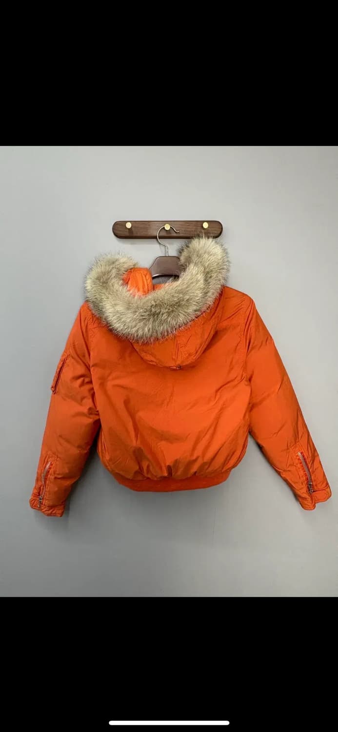 폴로랄프로렌 00s 덕다운 오렌지 크롭 봄버자켓 H1880 상품이미지5