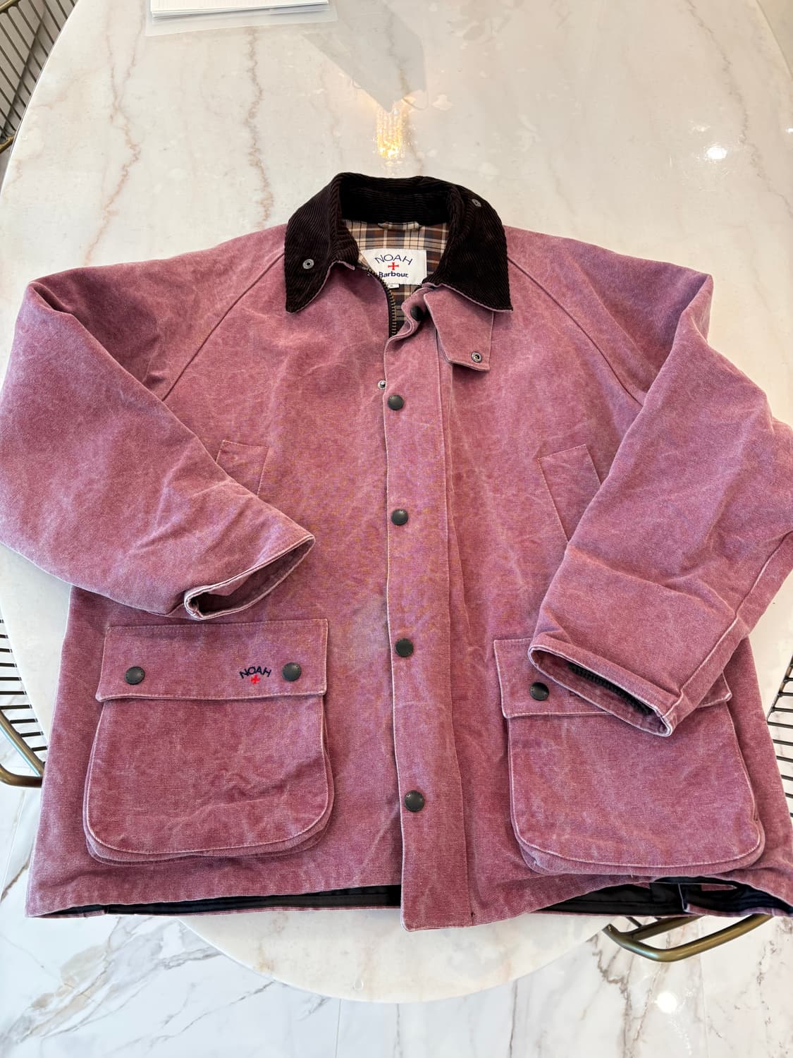 노아 바버 코튼 비데일 자켓 상품이미지1