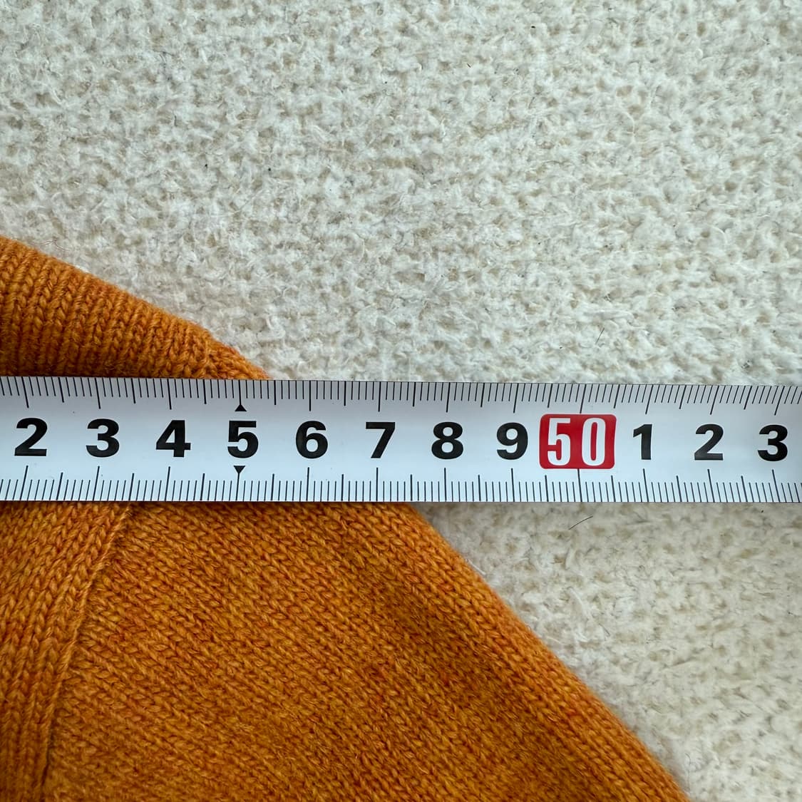 [100] 헤지스 라운드 니트 머스타드색 3731 상품이미지8