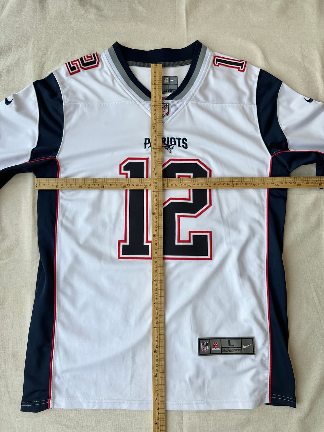 나이키 뉴잉글랜드 패트리어츠 톰 브래디 NFL 져지 화이트 L 상품이미지10