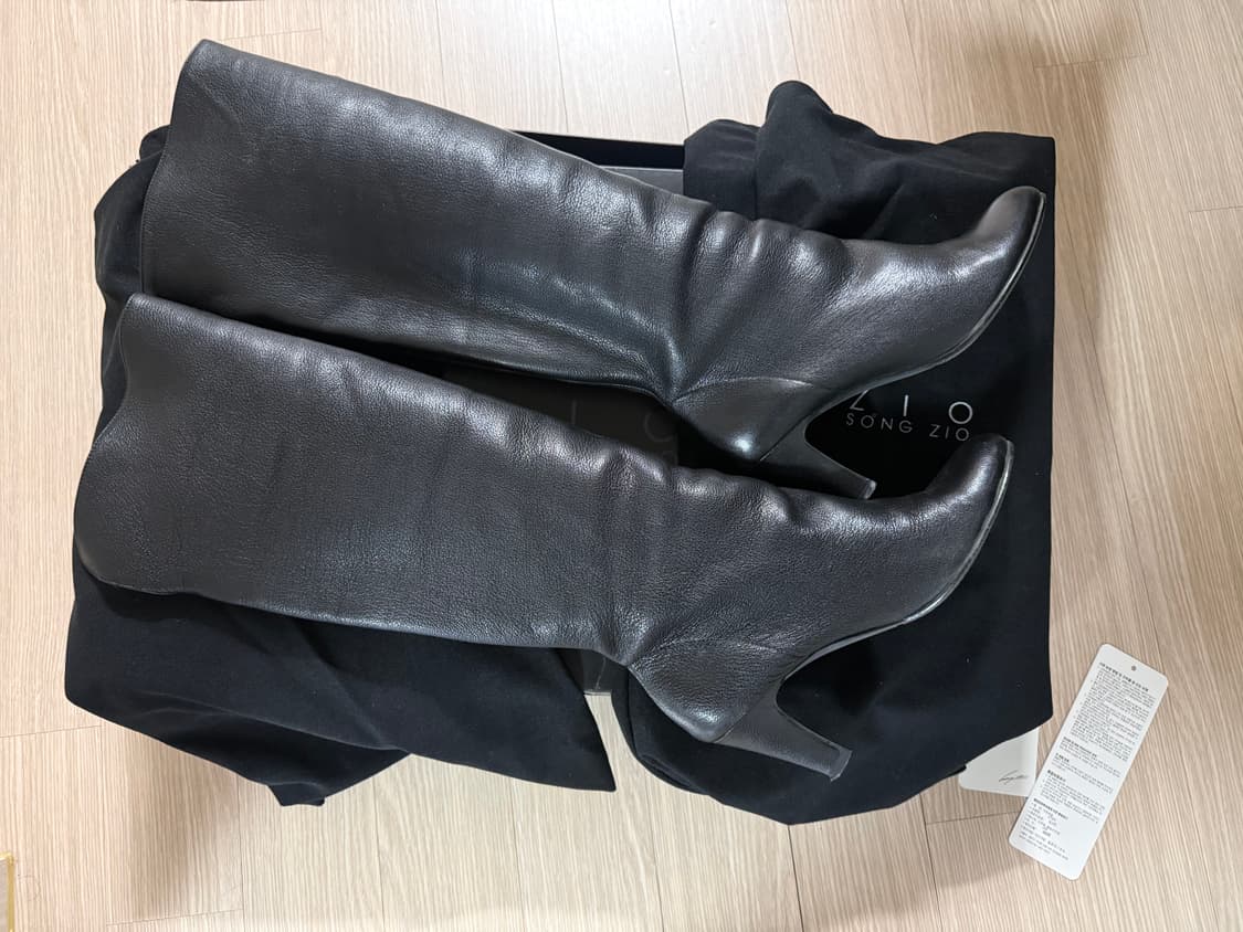 SONZIO 송지오 힐 부츠 235 7cm 상품이미지2