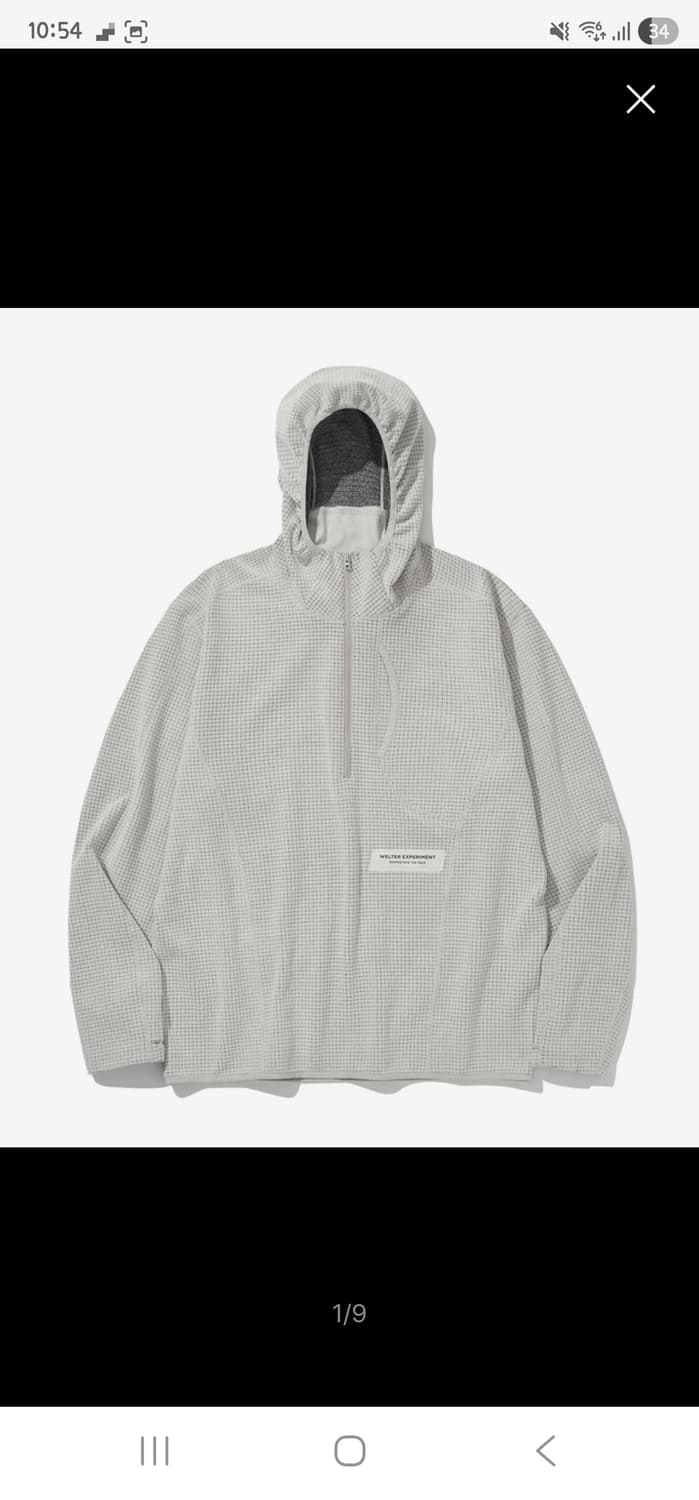 웰터 익스페리먼트 SQUARE FLEECE HOOD PULLOVER 상품이미지1