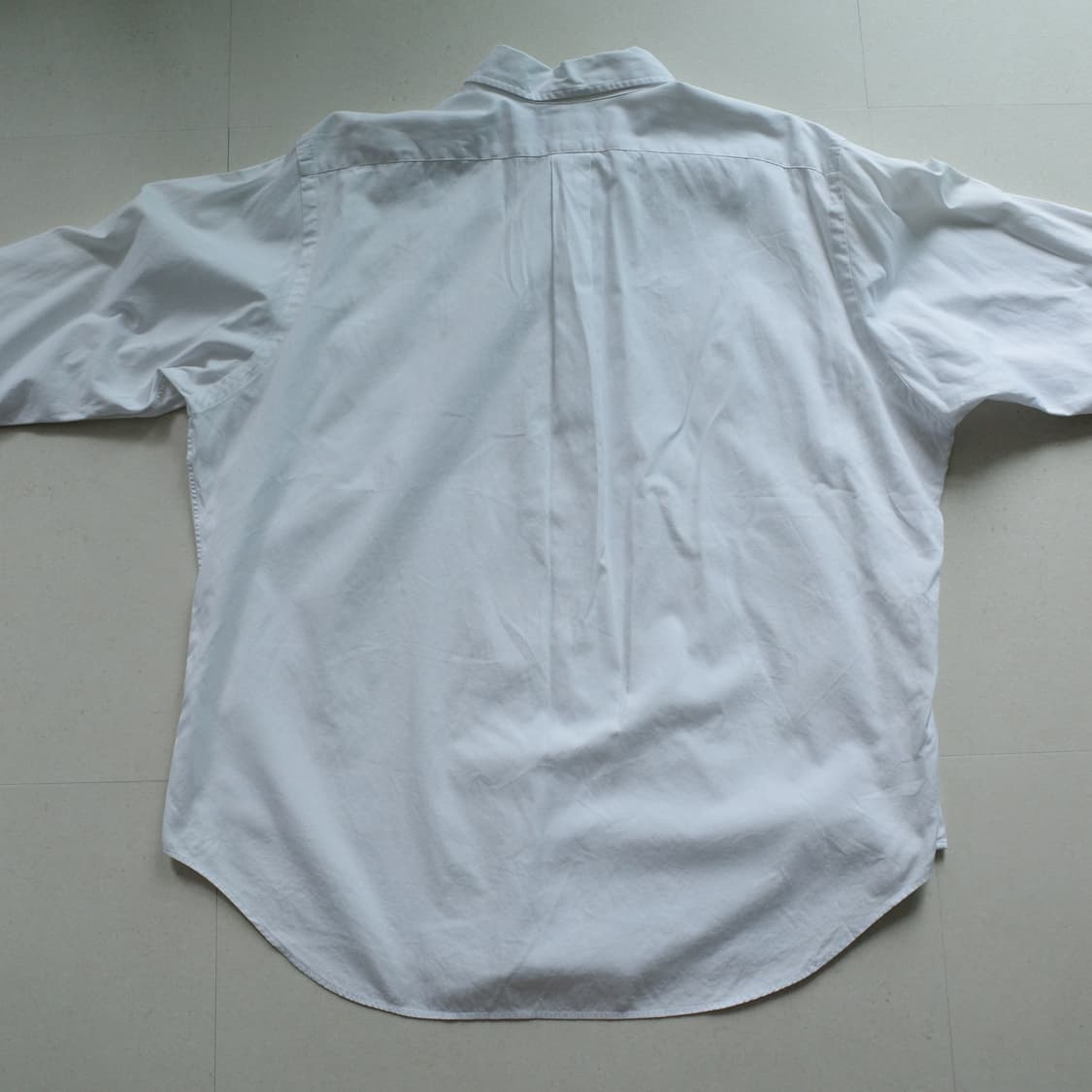 폴로 랄프로렌 클래식핏 화이트 옥스퍼드 버튼다운 셔츠(XL) 상품이미지7