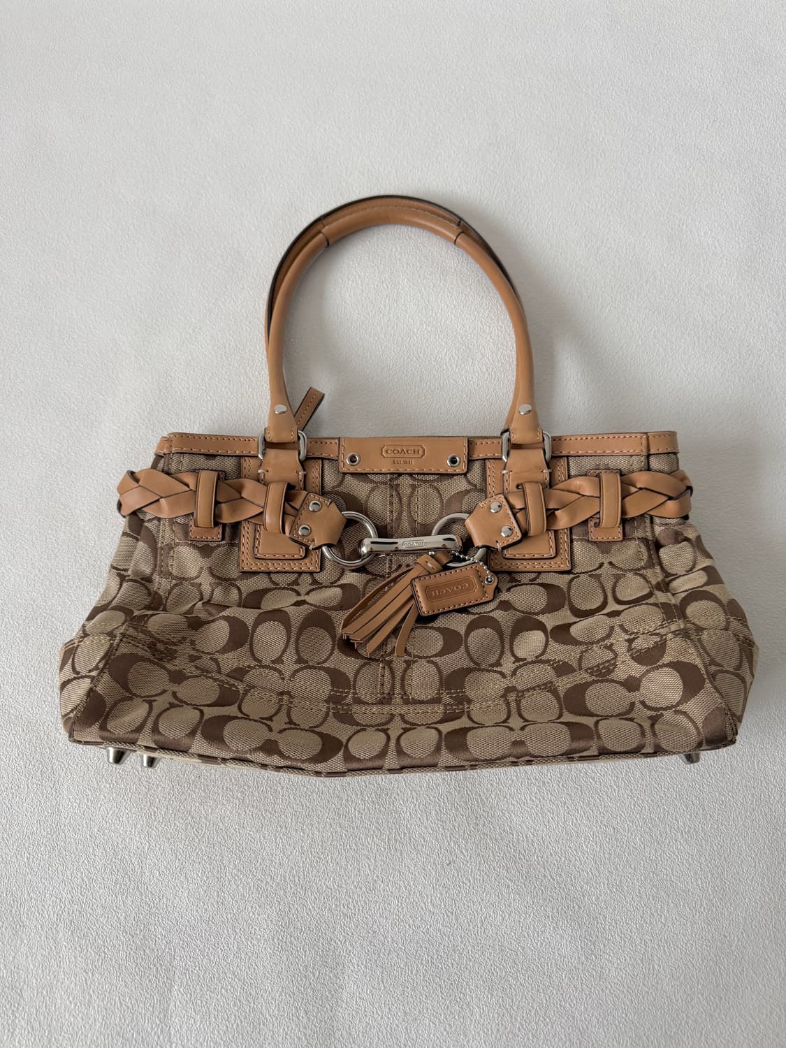 코치(COACH) 모노그램 토트 숄더백 상품이미지3