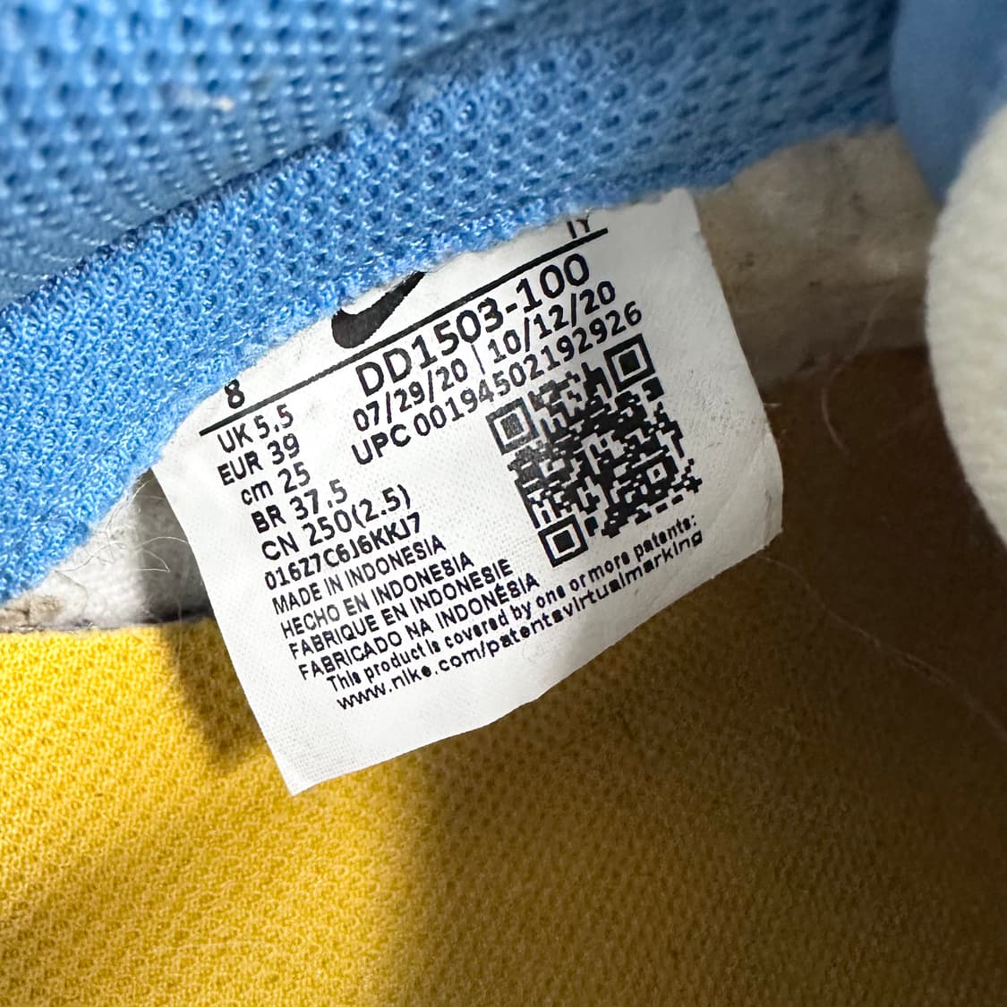 NIKE 나이키 덩크 로우 코스트 스니커즈 250 상품이미지6