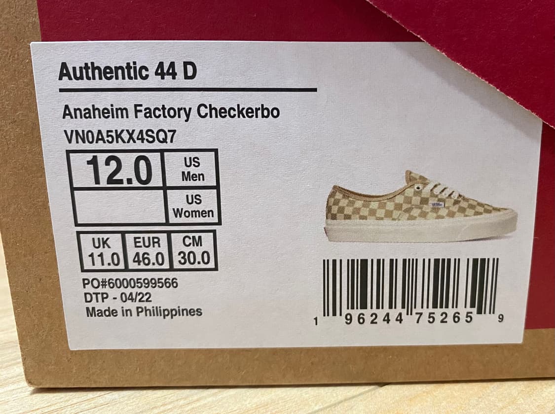 Vans 에너하임 체커보드 300mm 상품이미지1