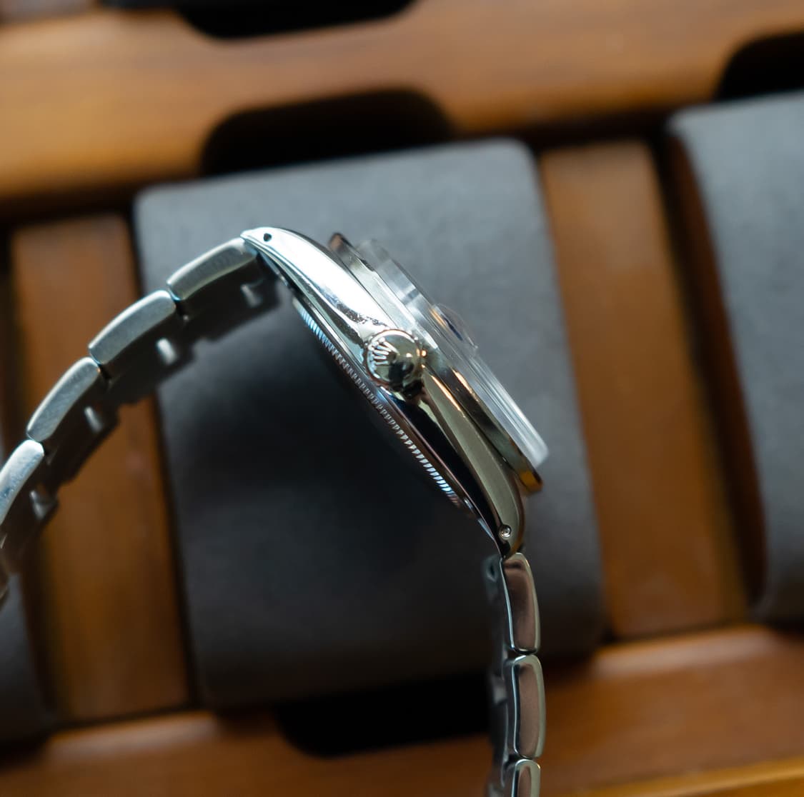 롤렉스 오이스터 퍼페츄얼 엔진턴베젤 1501 오토매틱 시계 상품이미지3