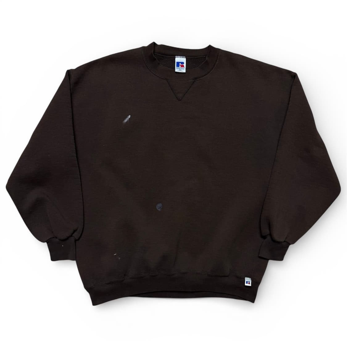 90s 빈티지 러셀 스웻셔츠 브라운 상품이미지1
