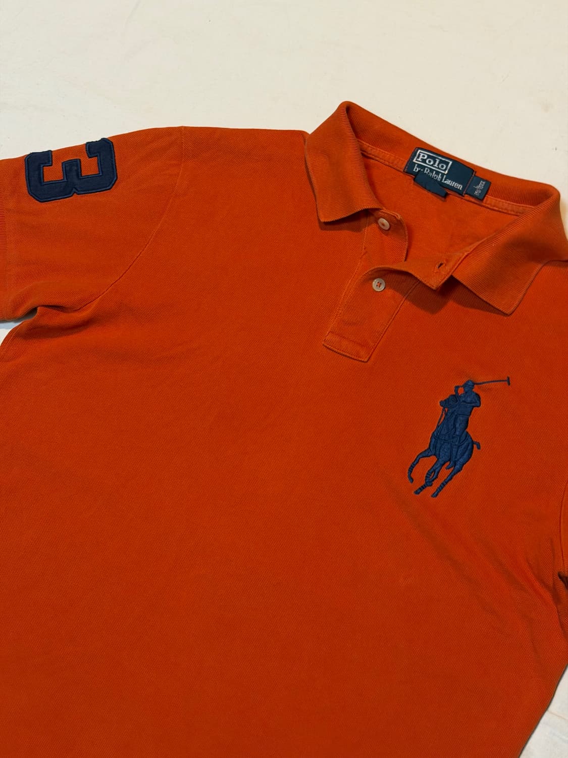 폴로 랄프로렌 빅포니 치프키프 카라티 오렌지 상품이미지2