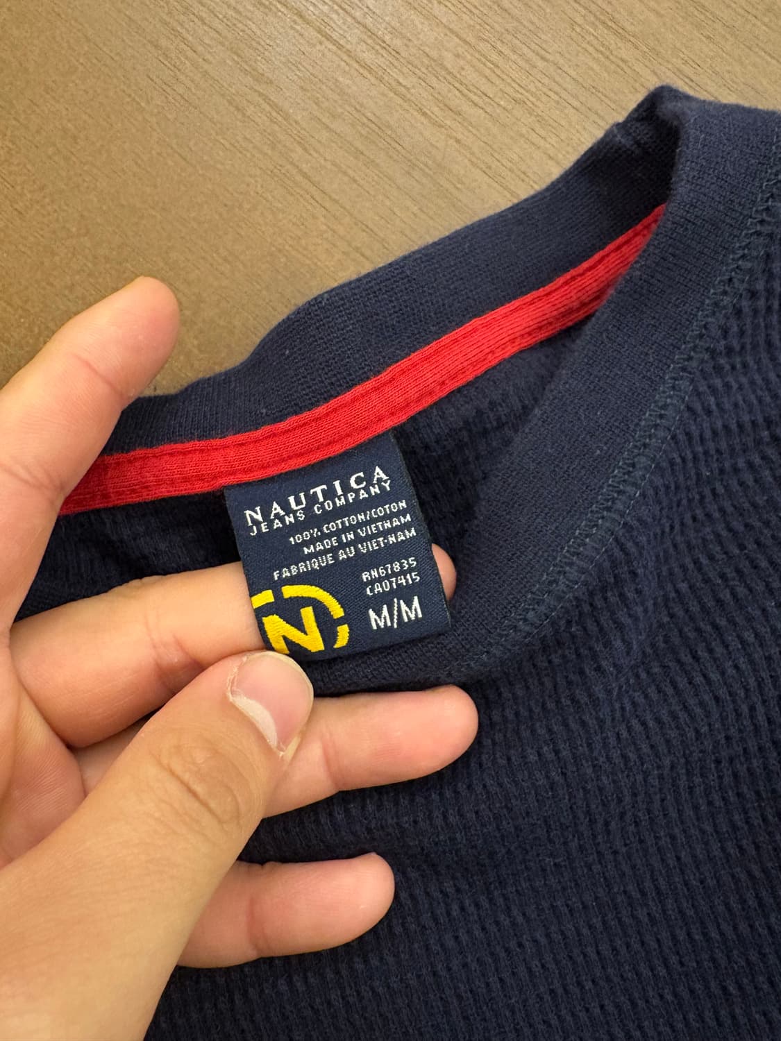 노티카 와플 롱슬리브  상품이미지5