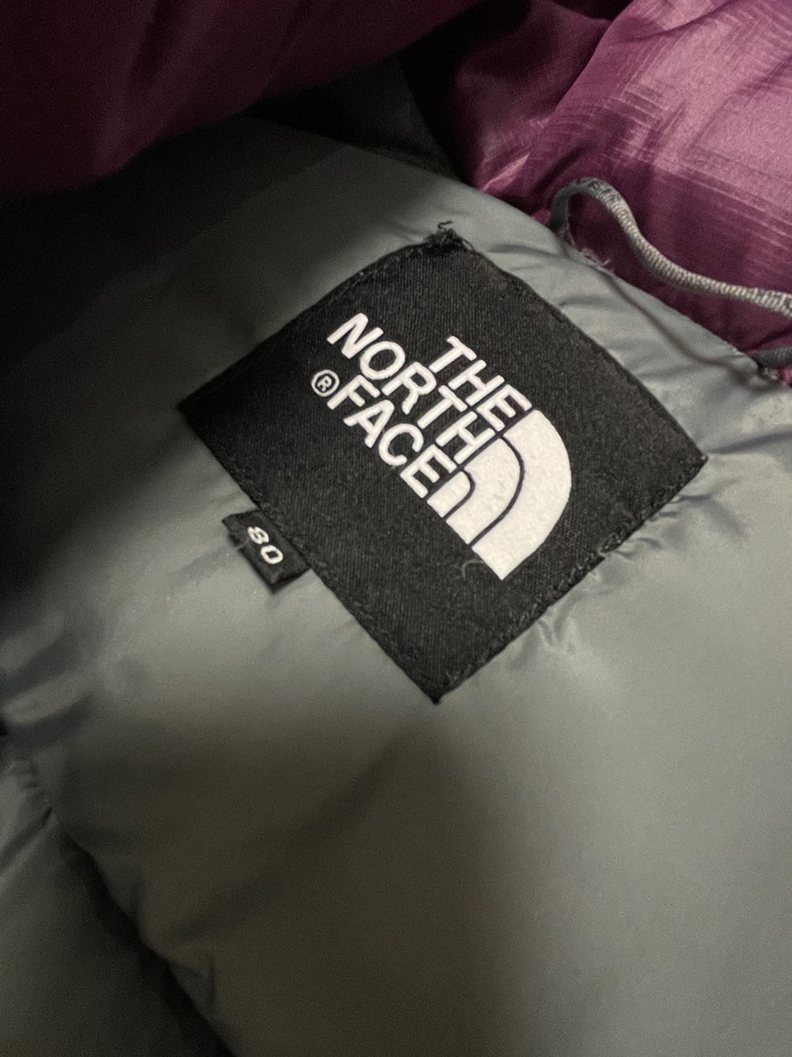 노스페이스 700눕시 여성 퍼플 패딩 상품이미지8