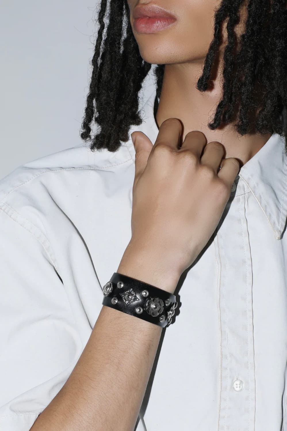 토가 TOGA 26ss 투 레더 롤 뱅글 상품이미지2