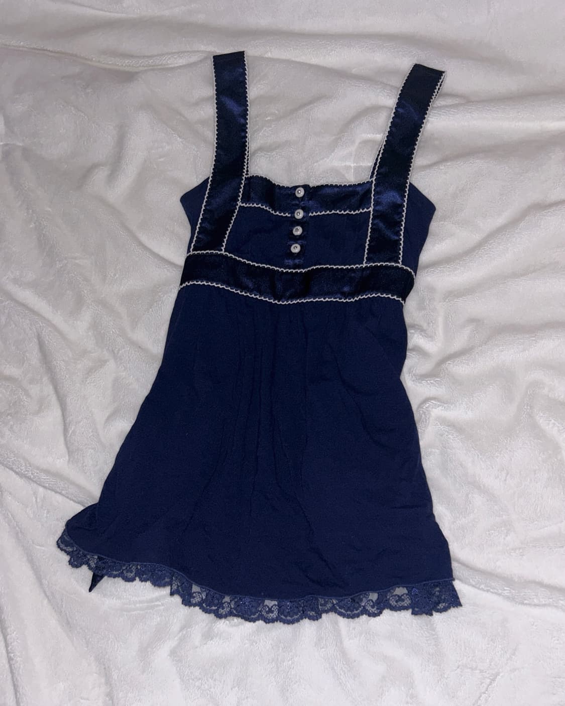 빈티지 새틴 레이스 슬립 상품이미지1