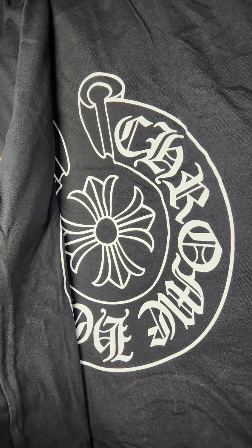 크롬하츠 홀스슈 로고 반팔 라지 L 상품이미지9