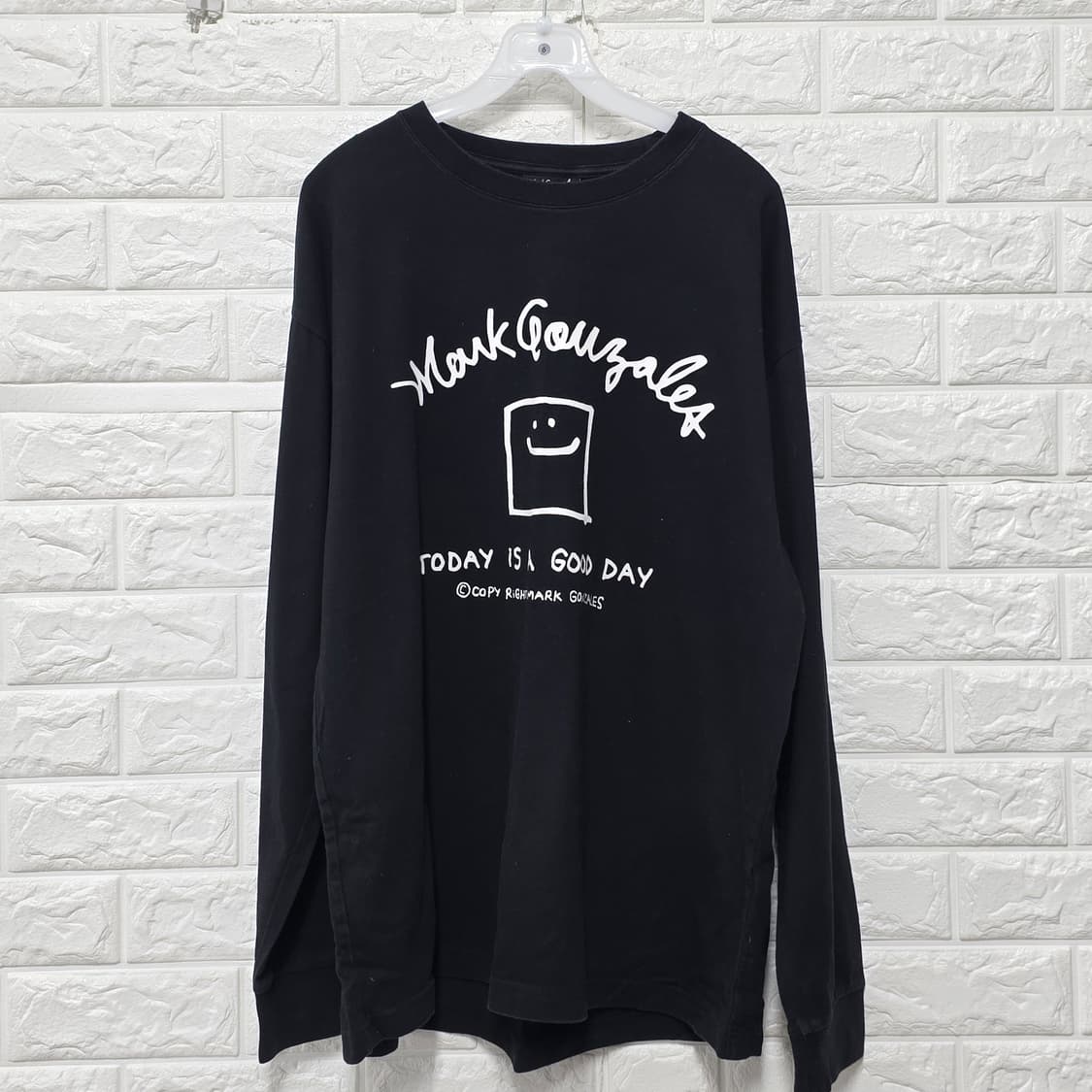 택포) 마크 곤잘레스 긴팔 티셔츠 블랙 L 상품이미지1