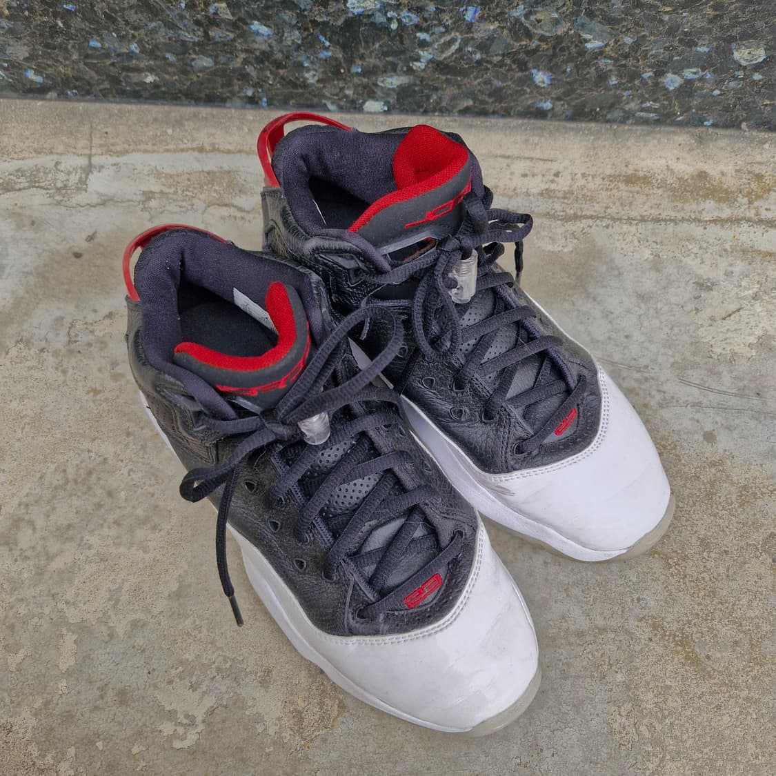 나이키 에어조던 비 로열 블랙 화이트 250 상품이미지6